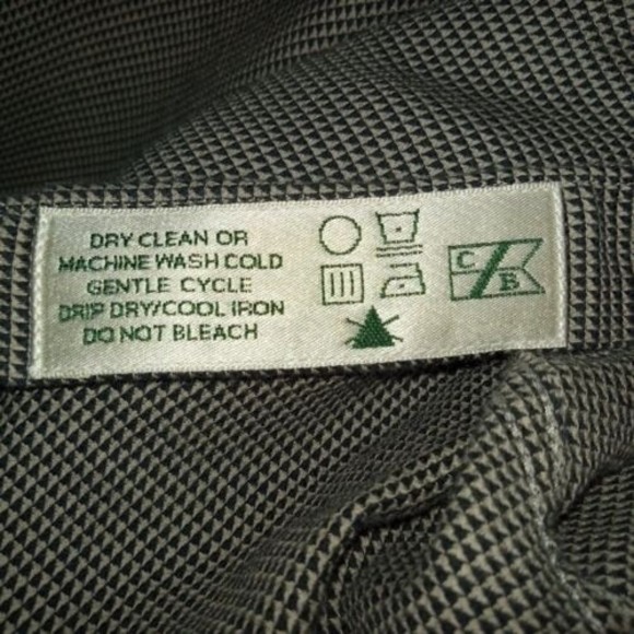 Cutter & Buck L Shirt Mens Large Brown Hounds Tooth Long Sleeve Button Down Top - Picture 5 of 7